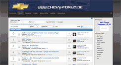 Desktop Screenshot of chevy-forum.de